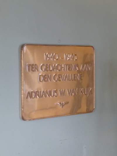 Memorial Killed Railway-Employee Tilburg