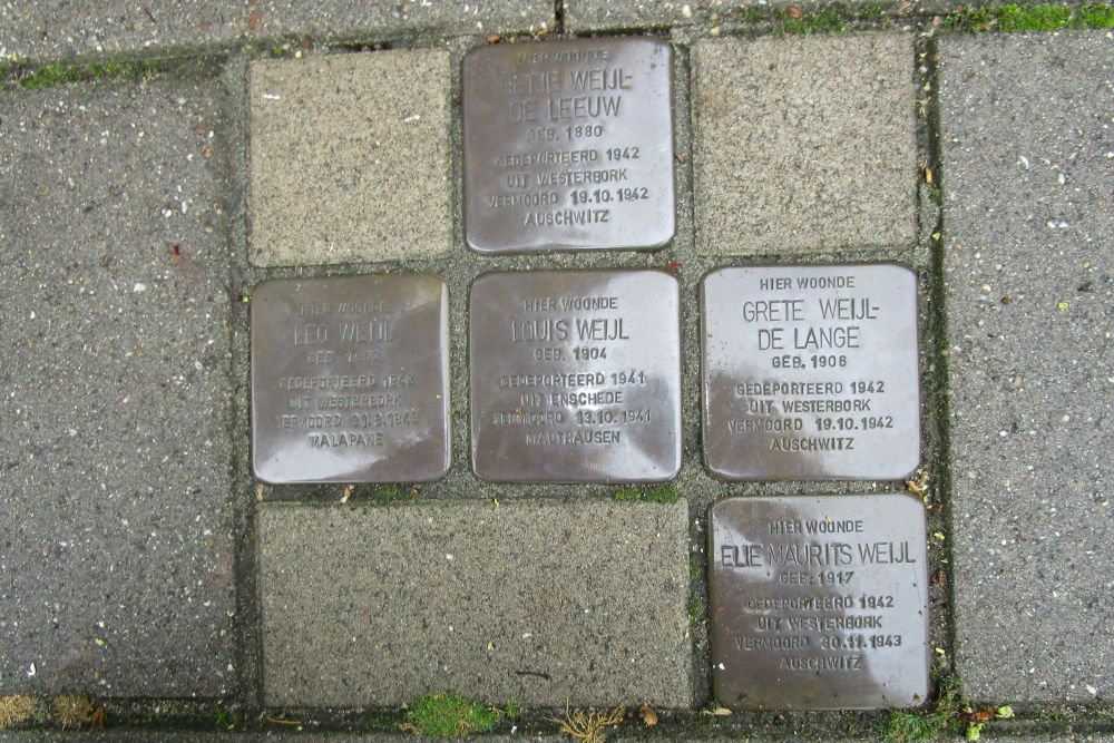 Stumbling Stones Bentheimerstraat 18