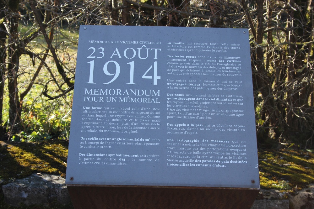 Memoriaal 23 Augustus 1914 Dinant	 #1