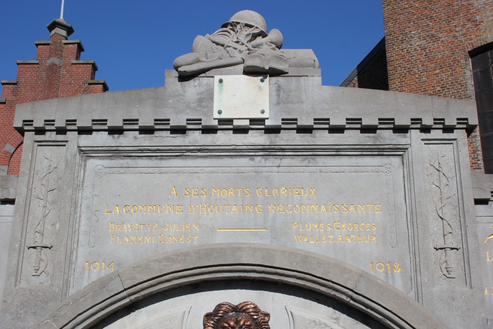 Oorlogsmonument Houtaing	 #2