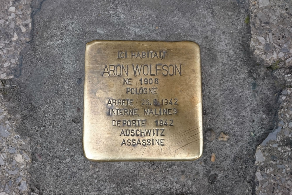 Stolperstein Rue Vinave dIle 16 #1