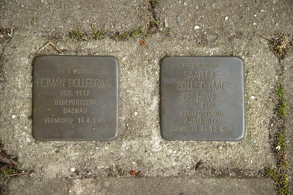 Stolpersteine Dortsedwarsstraat 5 #1