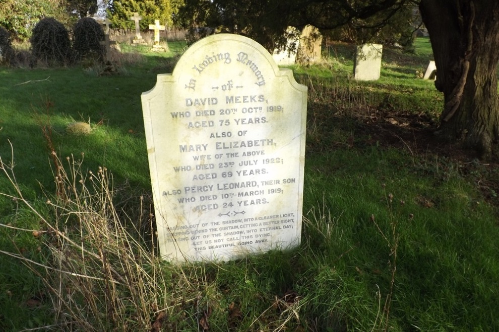 Commonwealth War Grave St. James Churchyard #1