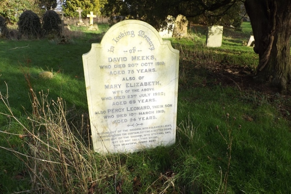 Commonwealth War Grave St. James Churchyard