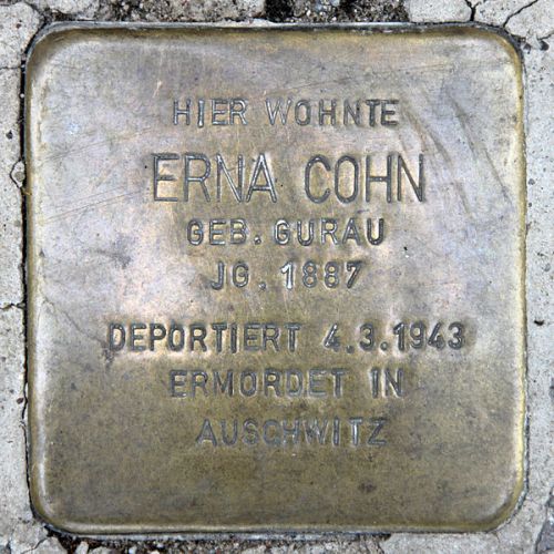 Stolpersteine Sybelstraße 35 #3