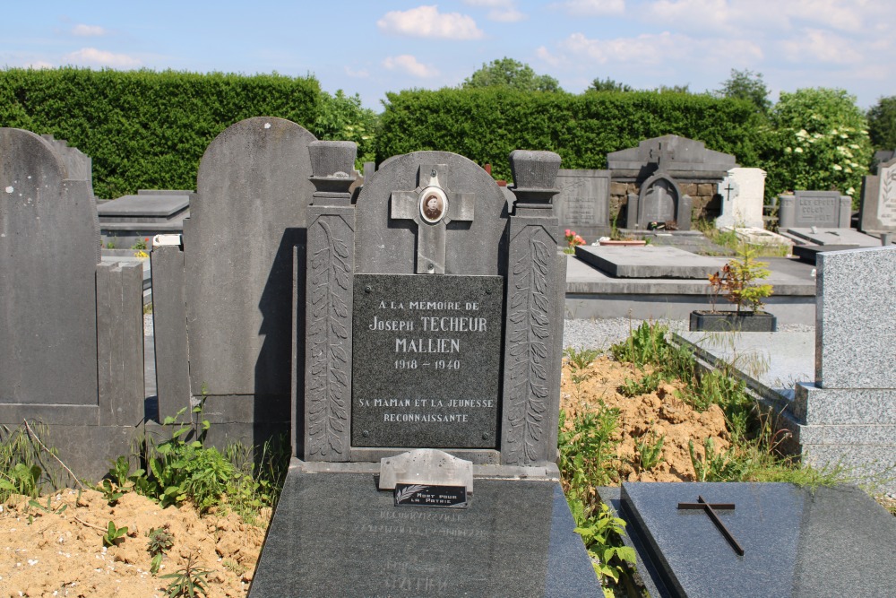 Belgian War Grave Waret-l'vque