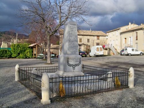 Oorlogsmonument Saumane