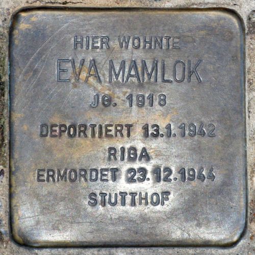 Stumbling Stone Neuenburger Straße 1 #1