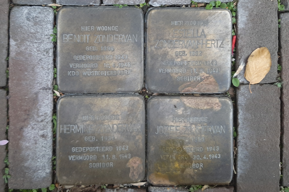 Stolpersteine Brandstraat 9