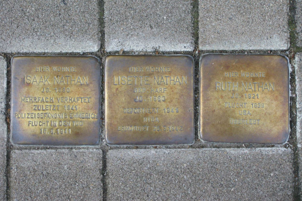 Stolpersteine Baustrae 48