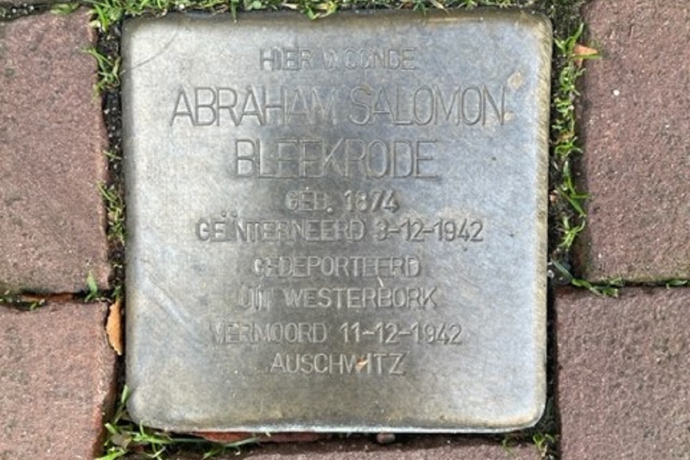 Stolperstein Westhavenplaats 13