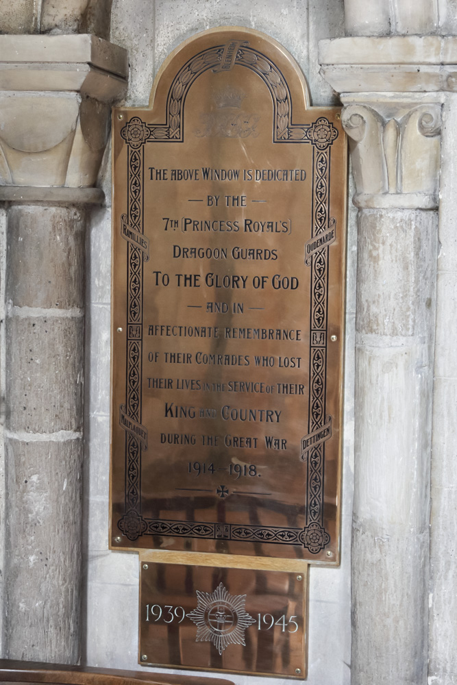 Memorials & Remembrance Windows World Wars Norwich Cathedral #3