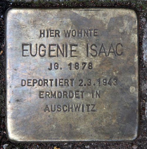 Stolpersteine Pariser Strae 45