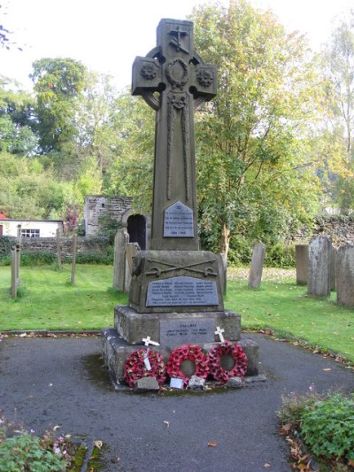 Oorlogsmonument Stoney Middleton #1