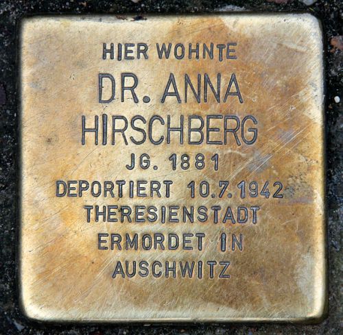 Stolperstein Vorbergstrae 15 #1