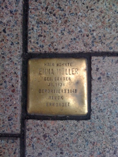 Stumbling Stone Paulstraße 3 #1