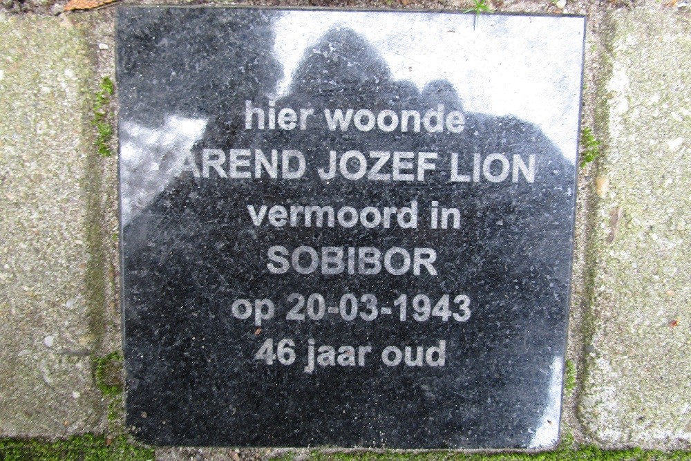 Herdenkingsstenen Vermeerstraat 41 #3
