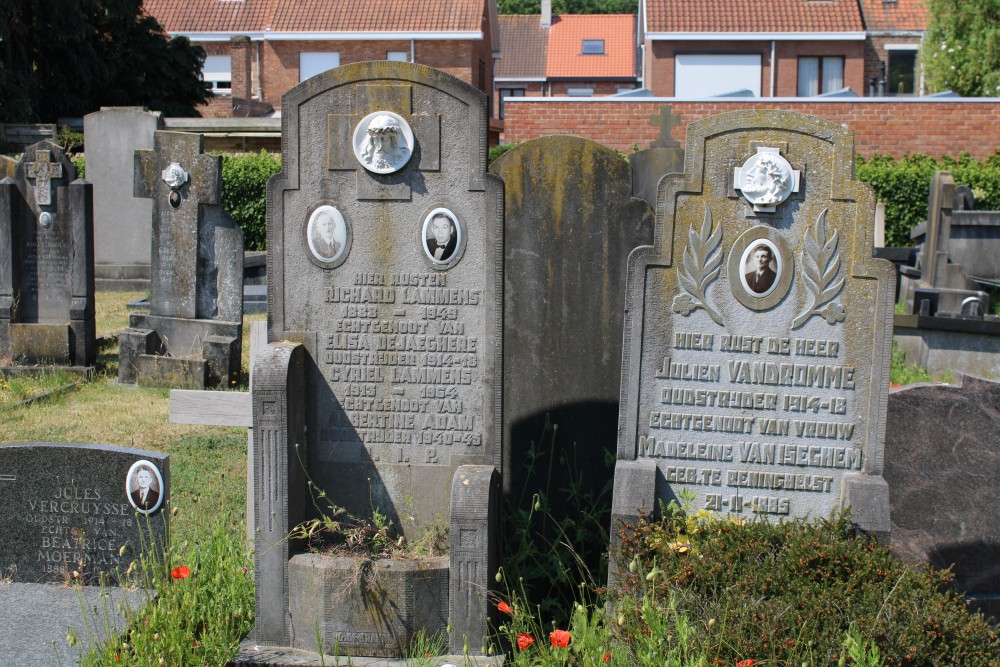 Belgische Graven Oudstrijders Sint- Andries Kerkhof	 #3