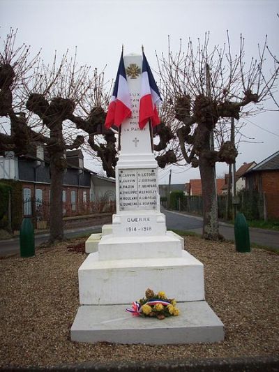 Oorlogsmonument Calleville