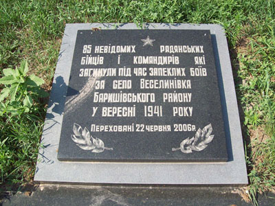 Mass Grave Soviet Soldiers Borshchiv #4