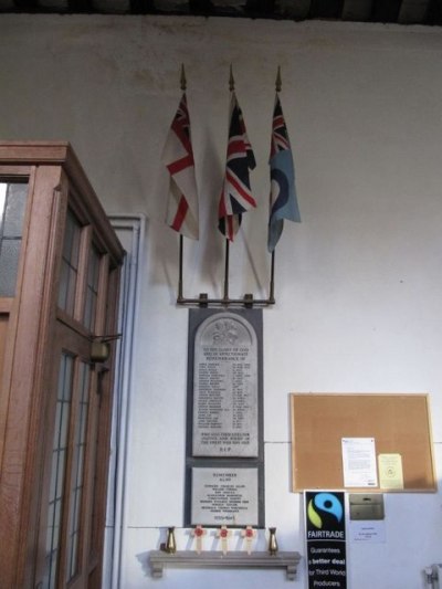 War Memorial St Agatha Church #1