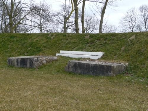 Remains G-Casemate Werk aan het Spoel