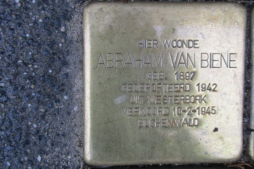 Stolpersteine Willebrordusstraat 137a #2