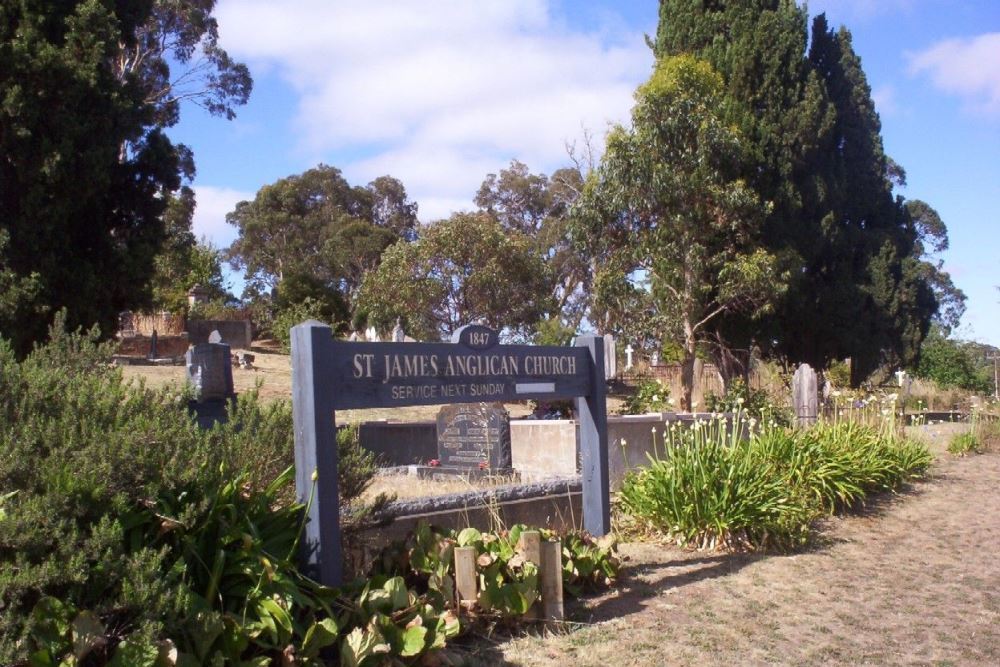 Oorlogsgraf van het Gemenebest St. James Anglican Cemetery