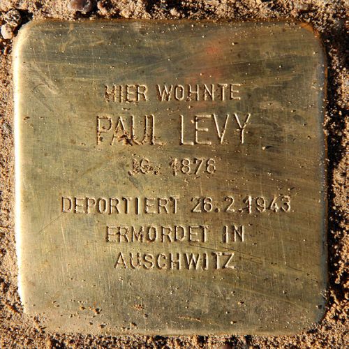 Stolpersteine Albertinenstrae 31 #2