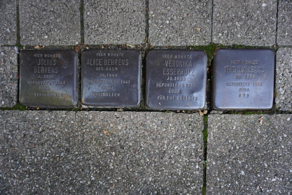 Stolpersteine Auguststraße 14 #1