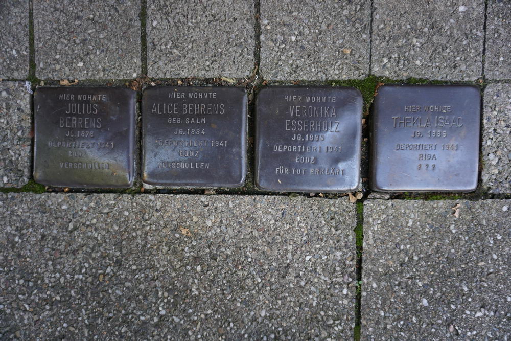 Stolpersteine Auguststrae 14 #1