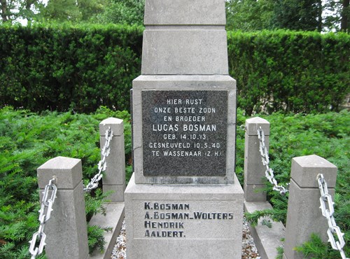 Dutch War Grave Communal Cemetery Hijken #2
