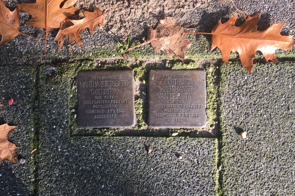 Stumbling Stones Gijsbrecht van Amstelstraat 308 #1