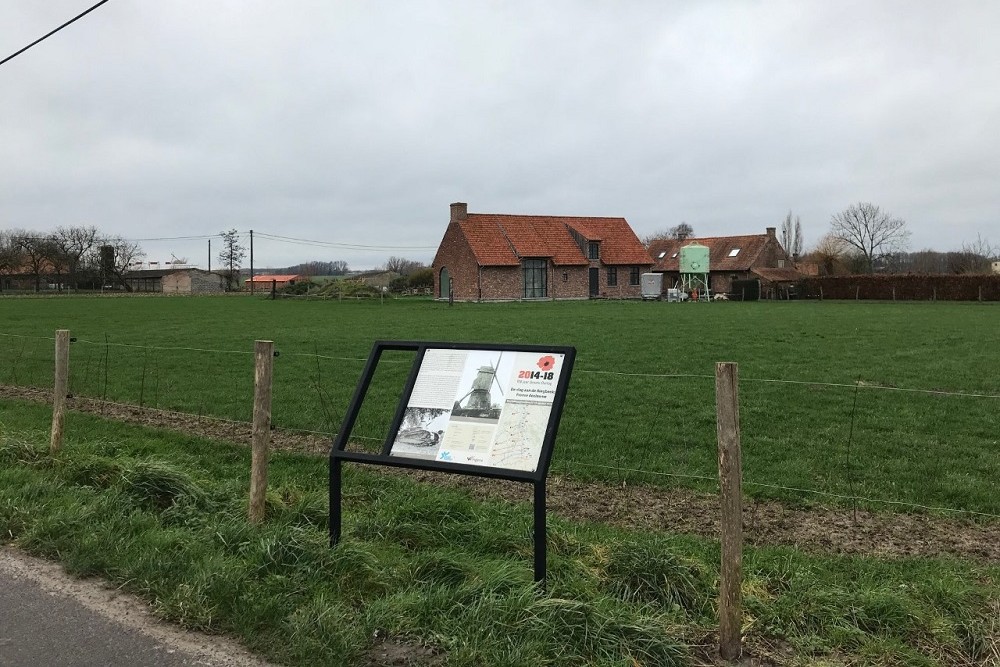 Cycle Route Battle of the Ringbeek, Information Board Ratelinge