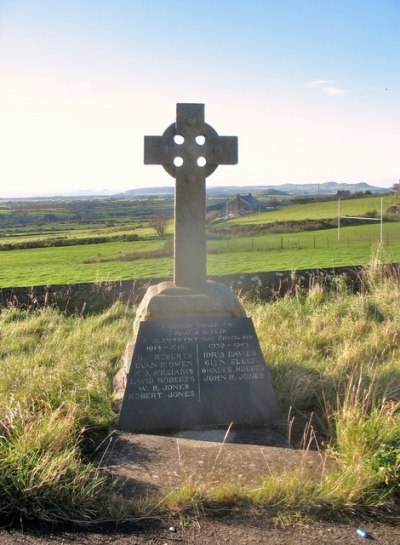 Oorlogsmonument Llithfaen