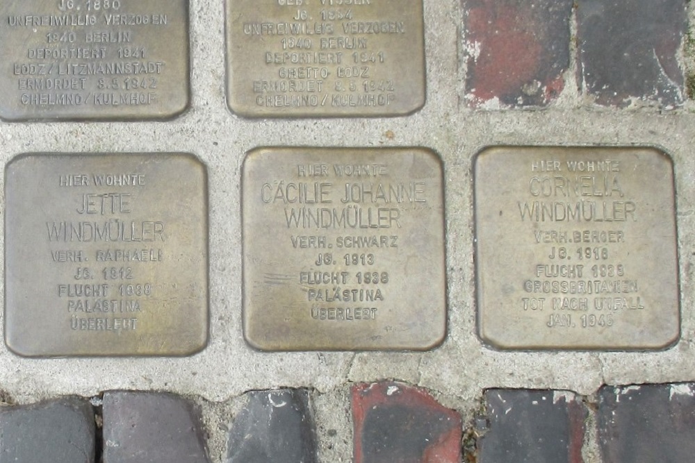 Stolpersteine Boltentorstraße 1 #4