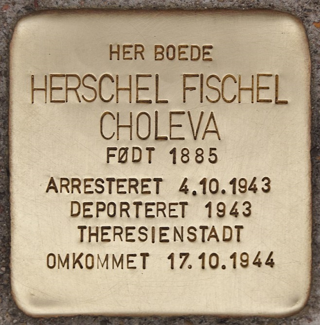 Stolperstein Rantzausgade 18