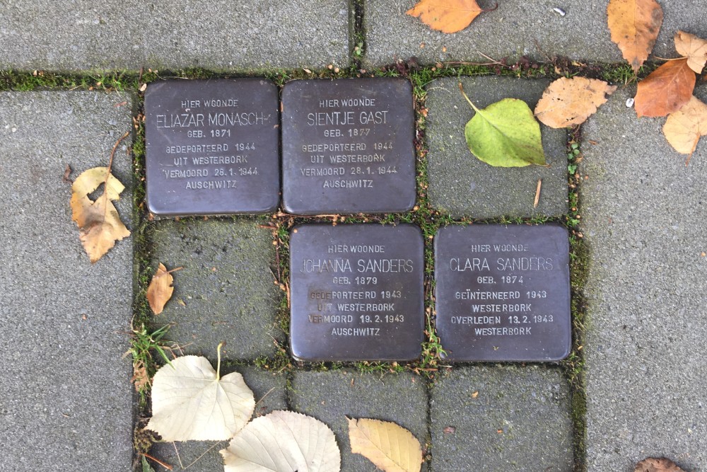 Stolpersteine Gabril Metsulaan 8 #1