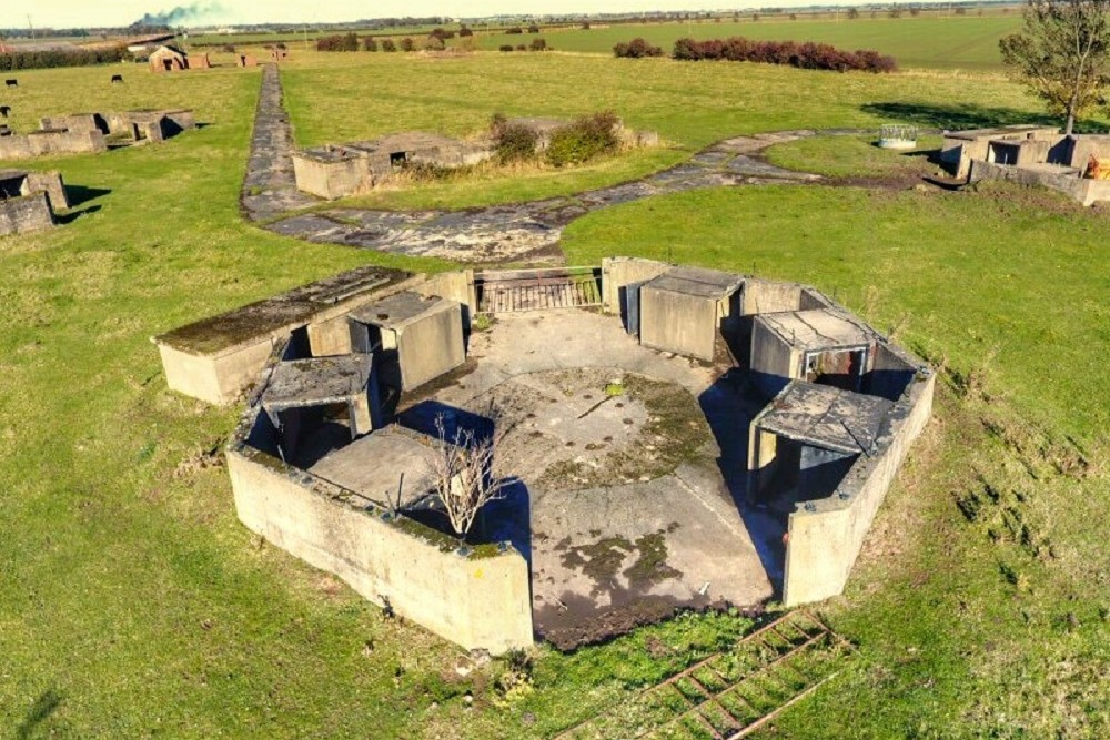 Anti Aircraft Battery Sunk Island