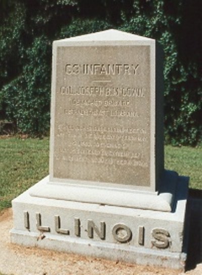 63rd Illinois Infantry (Union) Monument