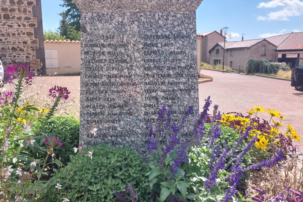 War Memorial Pouilly-lès-Feurs #5