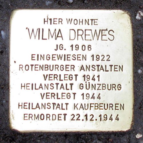 Stolperstein Osterkrug 6 #1