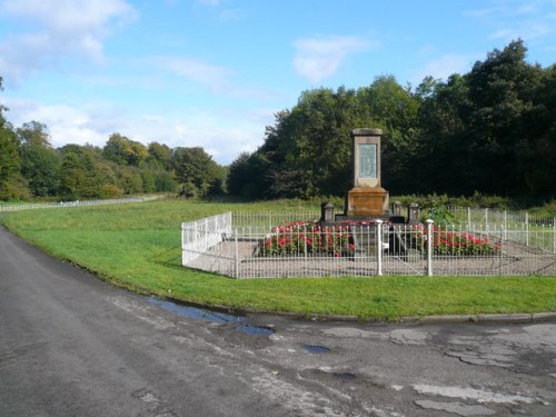 War Memorial Pleasley Vale