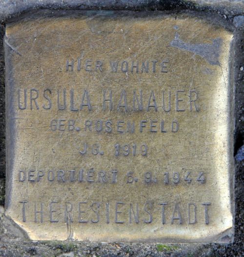 Stolpersteine Dresdener Straße 15 #4