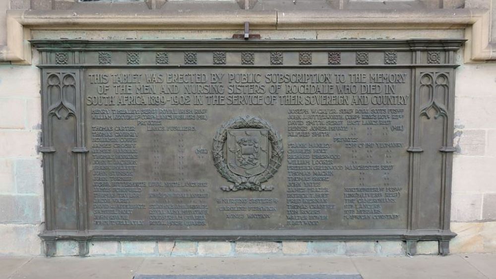 Monument Boerenoorlog Rochdale #1