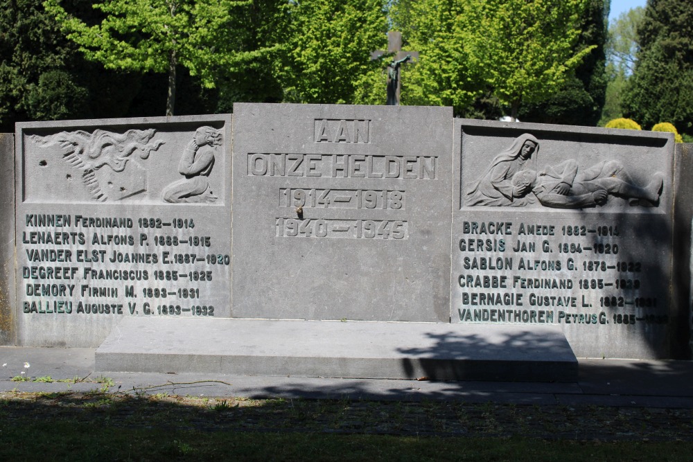 Oorlogsmonument Begraafplaats Kraainem #2