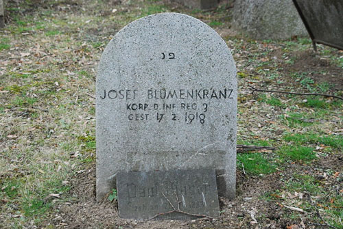 Jewish War Graves Alter Jüdischer Friedhof #2