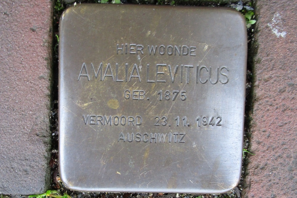 Stolperstein Spuiweg 146/148 #2