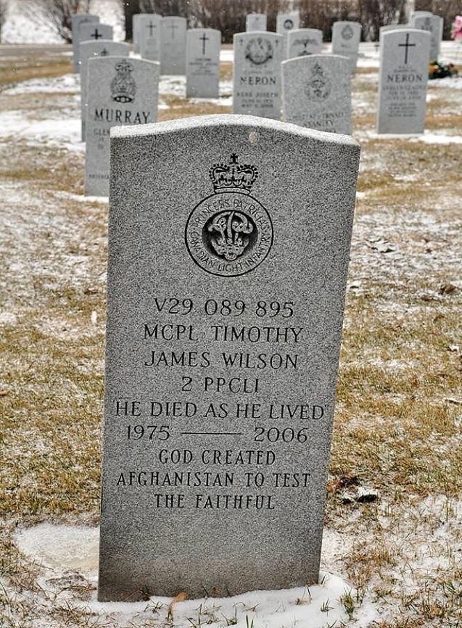 Canadian War Grave Brandon Municipal Cemetery #1