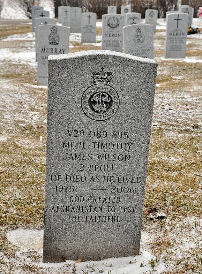 Canadian War Grave Brandon Municipal Cemetery #1